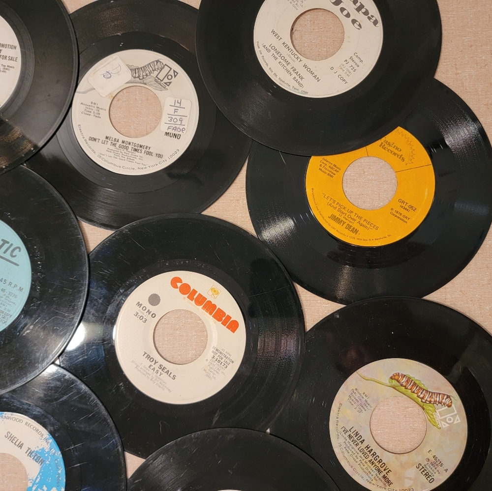 Vinyl Records Bundle 19 Assorted 45 RPM 7" - Picture 7 of 14